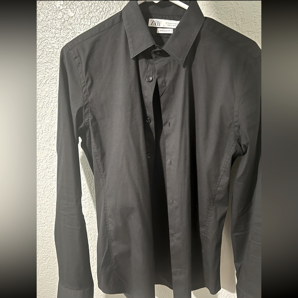 Men’s Zara dress shirt super slim fit